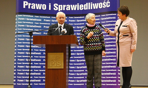 Jarosław Kaczyński w Wałbrzychu