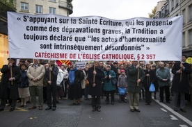 Francja: Protesty przeciwko homozwiązkom