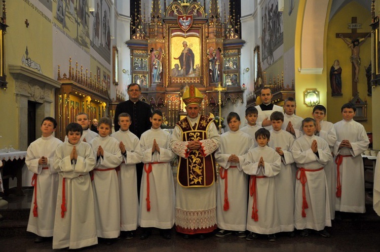 Błogosławieństwo lektorów w Szczepanowie