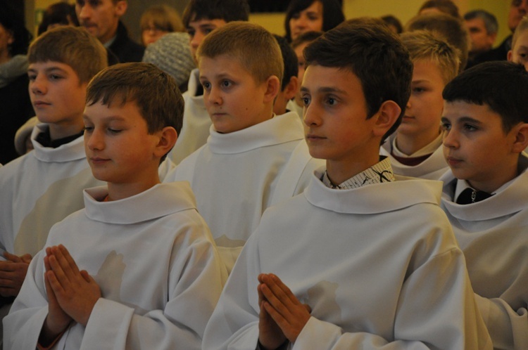 Błogosławieństwo lektorów w Szczepanowie