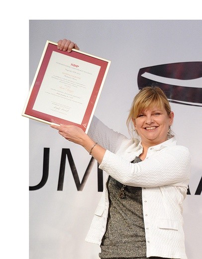 Anita Gargas została w 2011 roku laureatką Głównej Nagrody Wolności  Słowa