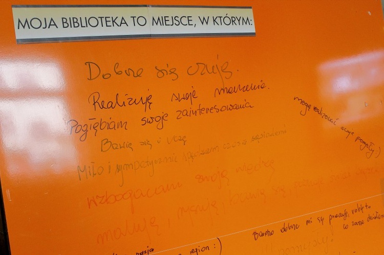 Biblioteka z dobrym klimatem społecznym