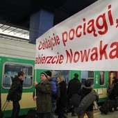 „Pożegnali” pociąg do Sochaczewa