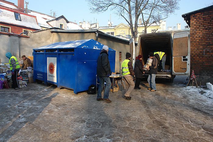 Akcja "Makulatura na misje" w Gliwicach