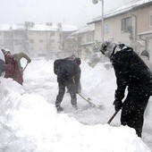 Mróz w Czechach, śnieg na Węgrzech