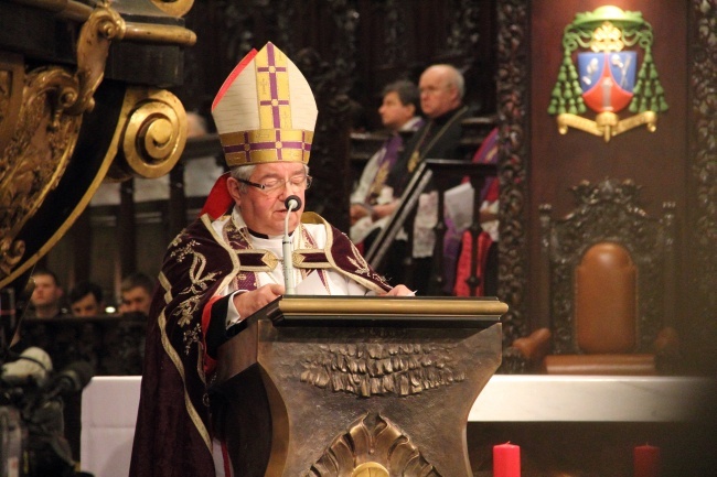 Pożegnanie bp. Kasyny w Oliwie