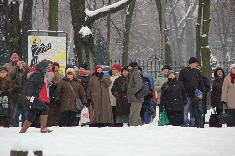 Ubieranie Jadwigi u franciszkanów