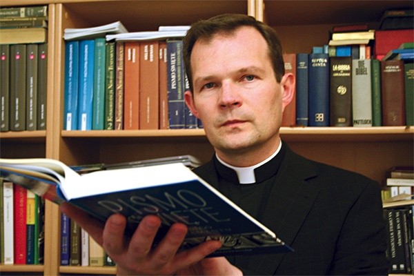 Ks. Wacław Borek, kierownik Podyplomowych Studiów Wiedzy o Biblii