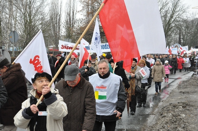 Marsz w obronie wolności mediów