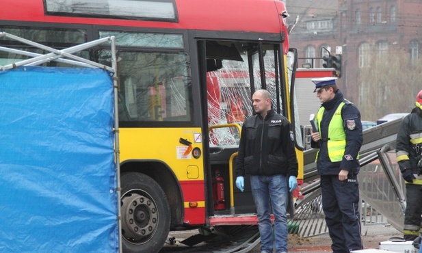 Wypadek na pl. Jana Pawła II