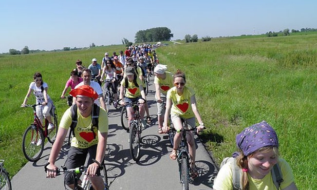 Rowerowy Rajd Papieski do Radomyśla nad Sanem 