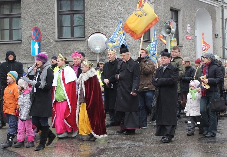 Pierwszy Orszak Trzech Króli w Bielsku-Białej