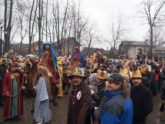 Królewski orszak w Strumieniu