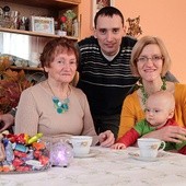 Ewa Kwarczyńska-Kwapisz mama Tymoteusza, żona Piotra, synowa Alicji