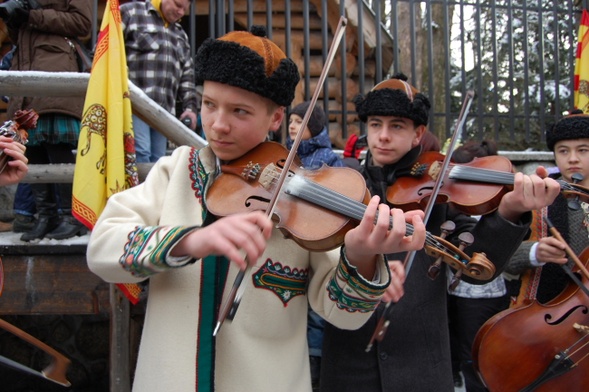 Trzej Królowie na Krupówkach