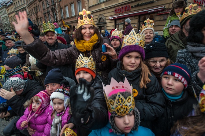 Orszak Trzech Króli w Warszawie cz. II