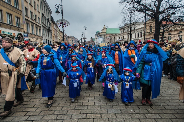 Orszak Trzech Króli w Warszawie cz. II