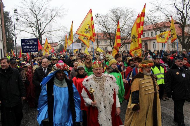 Orszak Trzech Króli w Płocku cz.I 