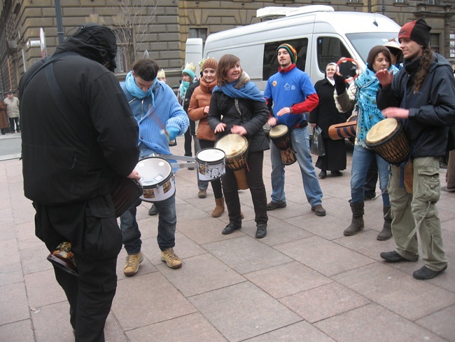 Orszak Trzech Króli w Krakowie 2013 r.