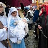  Rodzina Wieliczków doskonale wcieliła się w Świętą Rodzinę, a mały Franek jako Jezus nie uronił ani jednej łezki, za to pod koniec się zdrzemnął