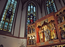 Witraż z Marcinem Lutrem jest w katedrze od roku 1914