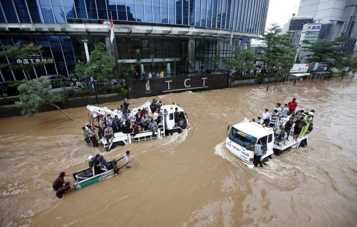 Powodzie w Dżakarcie
