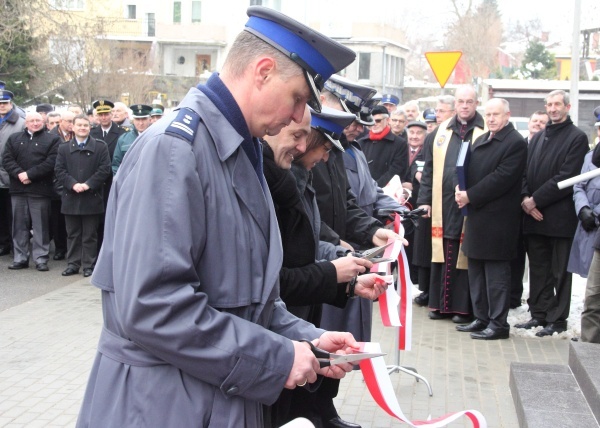 Poświęcenie komisariatu w Redłowie