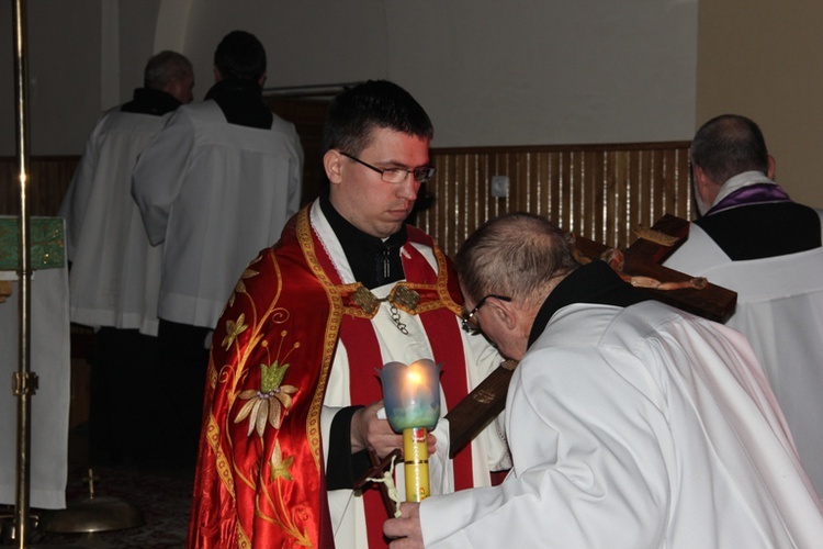 Krzyż papieski w Lubochni