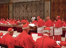 Kardynałowie przed konklawe składają przysięgę  o utrzymaniu obrad w tajemnicy 