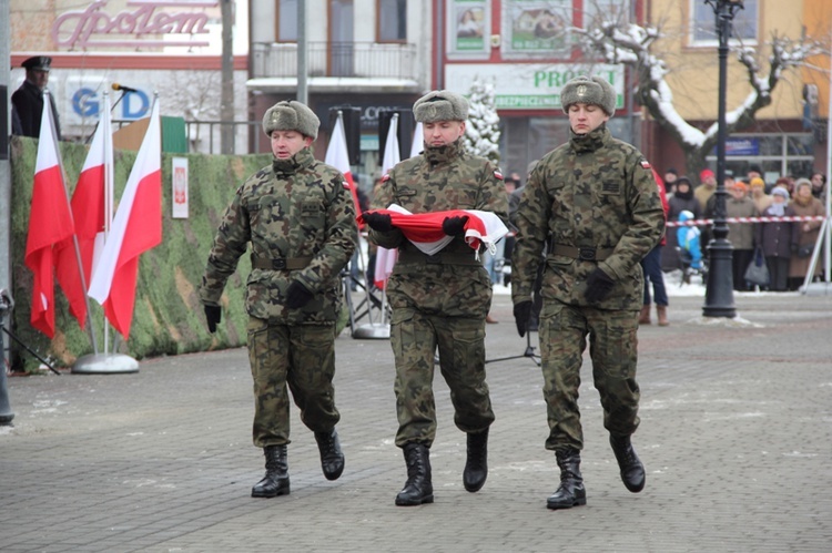 Powitanie żołnierzy w Sochaczewie