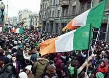 Irlandia: Tłumy świętują Dzień św. Patryka