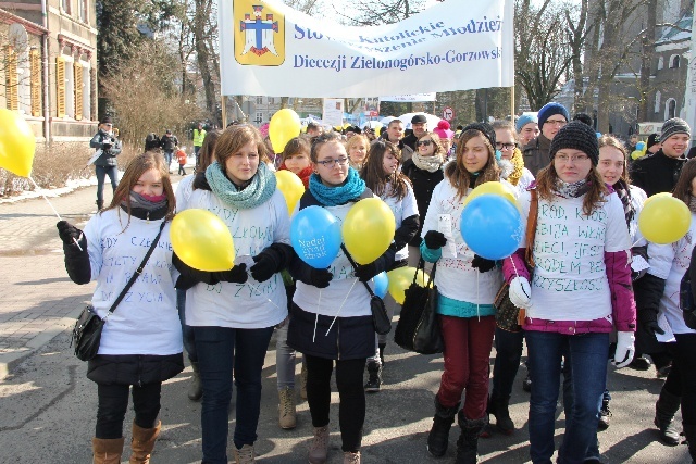 Marsz dla Życia w ZIelonej Górze 2013