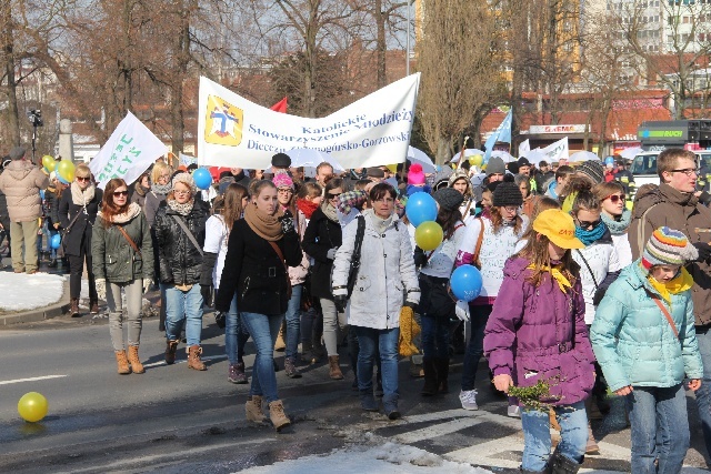 Marsz dla Życia w ZIelonej Górze 2013