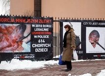Wystawa antyaborcyjna w Sochaczewie