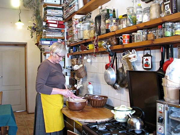 Wśród osób, które przygotowały świąteczne smakołyki, od kilku lat jest Ewa Nagórska ze Skierniewic