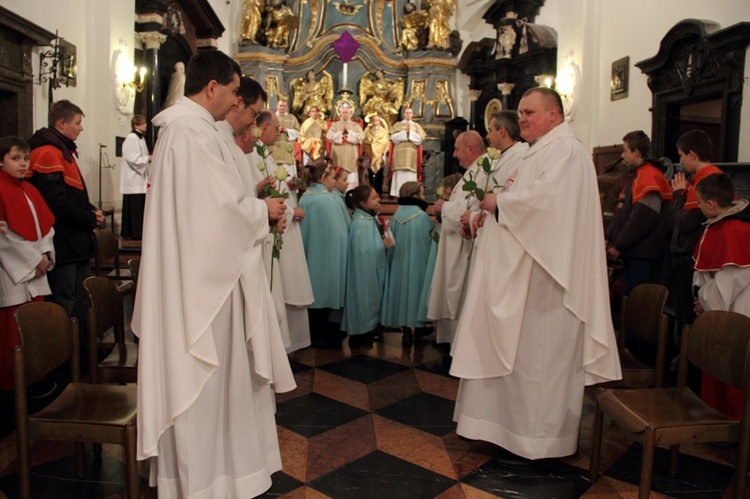 Wielki Czwartek w katedrze łowickiej