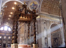 Papież z wizytą u św. Piotra 