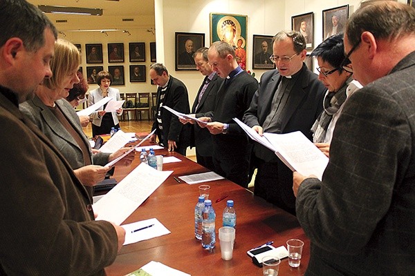 Każde spotkanie grupy synodalnej rozpoczyna modlitwa w intencji Kościoła płockiego
