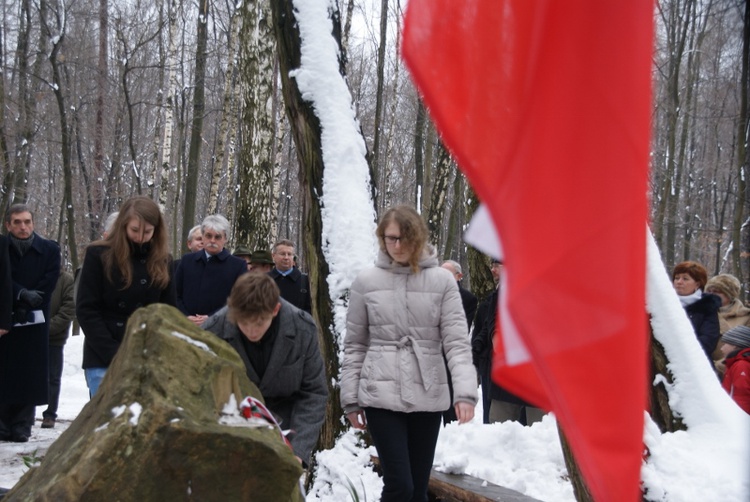 Węgrzy upamiętnieni w lesie murckowskim