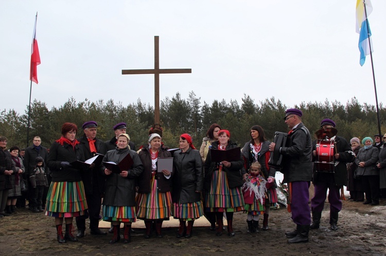 Uroczystość patriotyczna w Grzybowie