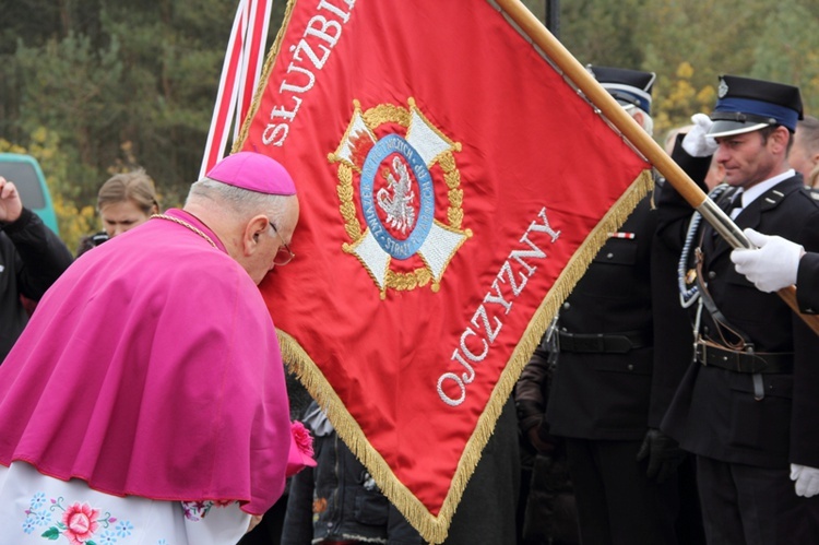 Uroczystość patriotyczna w Grzybowie