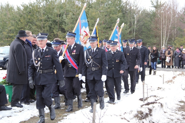 Uroczystość patriotyczna w Grzybowie