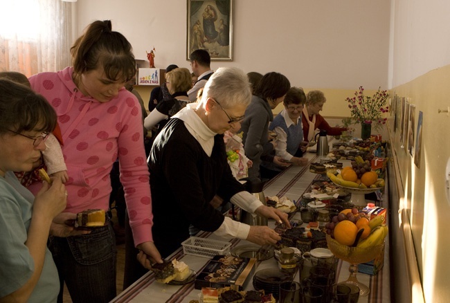 Świętowanie w Domu Samotnej Matki