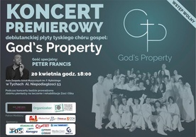 Koncert "God’s Property" (Własność Boga) - Tychy, 20 kwietnia