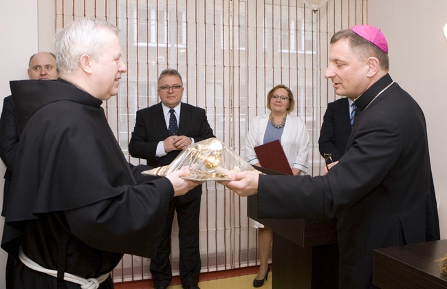 Poświęcenie kaplicy w szpitalu