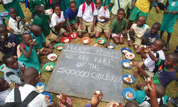 Mary's Meals dożywia już ponad pół miliona dzieci w 16 krajach świata