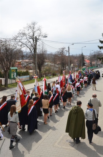 Odsłonięcie pomnika w Mszanie Dolnej