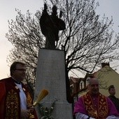 Odsłonięcie pomnika św. Wojciecha