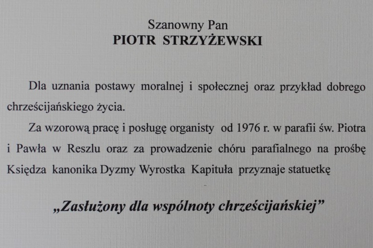 Odznaczenie „Zasłużony dla Wspólnoty Chrześcijańskiej”