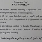 Odznaczenie „Zasłużony dla Wspólnoty Chrześcijańskiej”